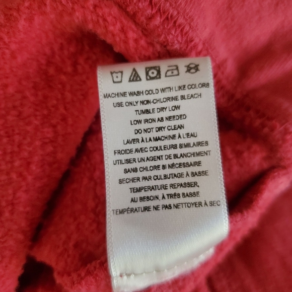 🔥ANTHROPOLOGIE Saturday Sunday Red Cotton Ruffle Flutter Sleeve Top Size XS - Picture 9 of 10